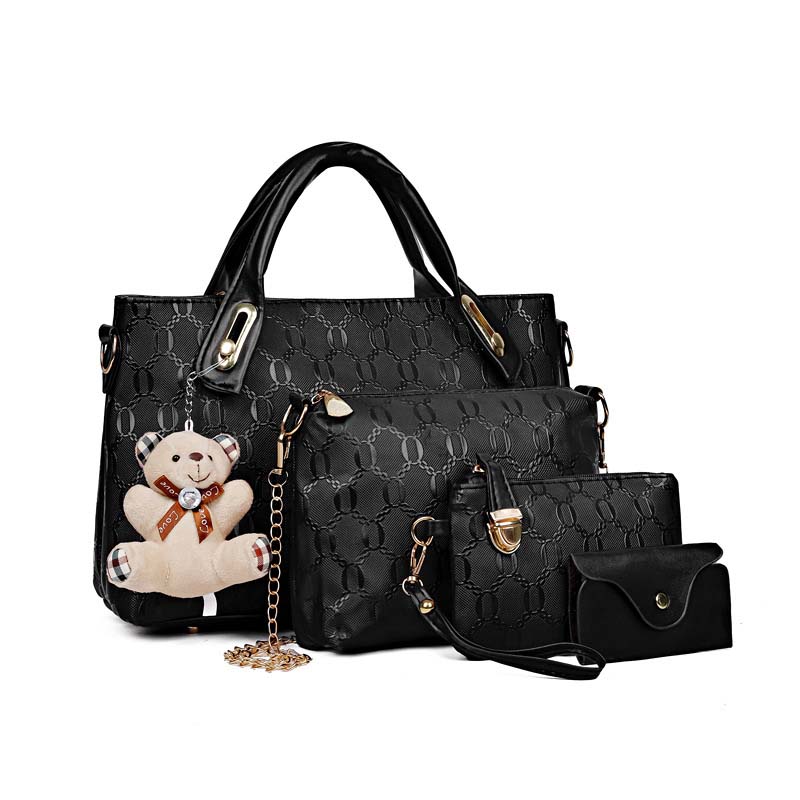 💥 50% RABATT 👜 4-delat premiumset ✨ Få stil, funktion och flexibilitet i ett och samma väskpaket 🌟