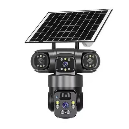 💥 50% RABATT 🔒 Smart solcellskamera ☀️ Flera vinklar, 24/7 övervakning & helt utan kablar – trygghet för hemmet 🏡