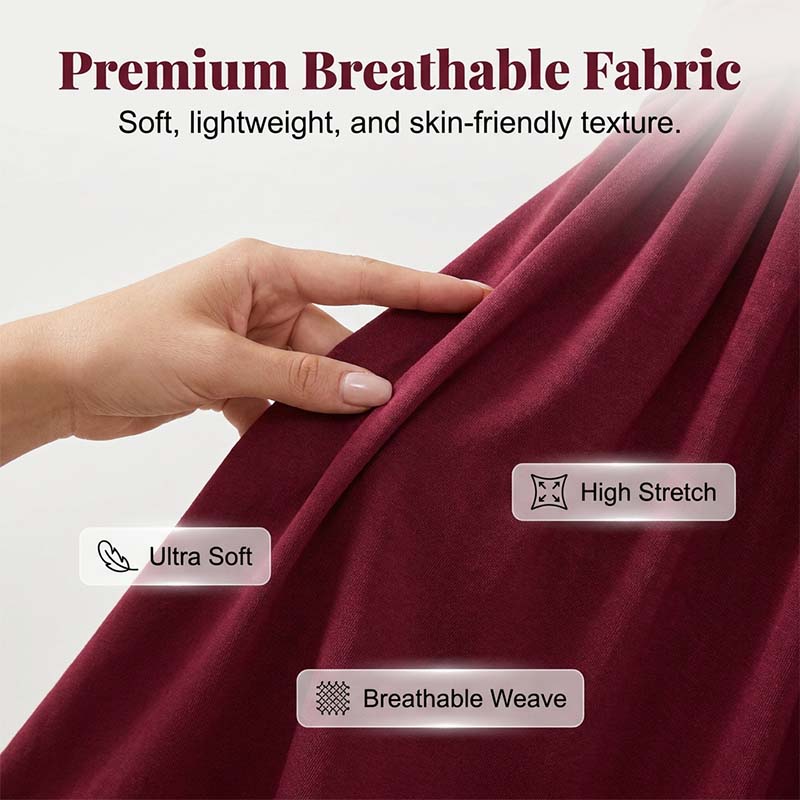 🔥 50% RABATT 👗✨ Plisserad V-ringad klänning med omlottdesign & fickor 🌸 Elegant, bekväm och perfekt för sommarens alla tillfällen