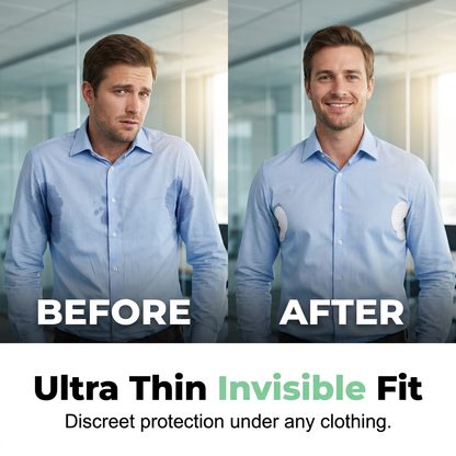 🔥 50% RABATT 💥 Disposable Underarm Sweat Patches 👕 Håller dig fräsch hela dagen – osynligt skydd mot svett & lukt ✨