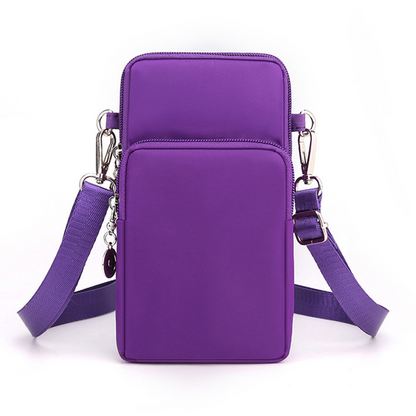💥 50% RABATT ⏰ Mini Crossbody Bag för kvinnor 📱 Praktisk, lätt & alltid nära mobilen – perfekt för stadsliv och utflykter ✨