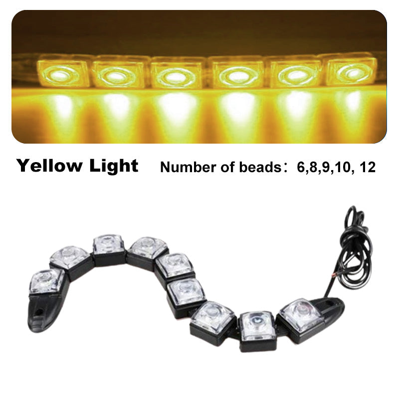 🔥 50% RABATT 💡 Flexibel LED-strip – dagsljusljus & blinkers i ett ✨ Enkel installation, säker & modern stil för bilen 🚗