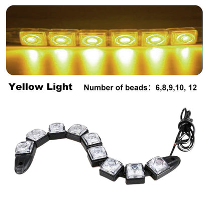 🔥 50% RABATT 💡 Flexibel LED-strip – dagsljusljus & blinkers i ett ✨ Enkel installation, säker & modern stil för bilen 🚗