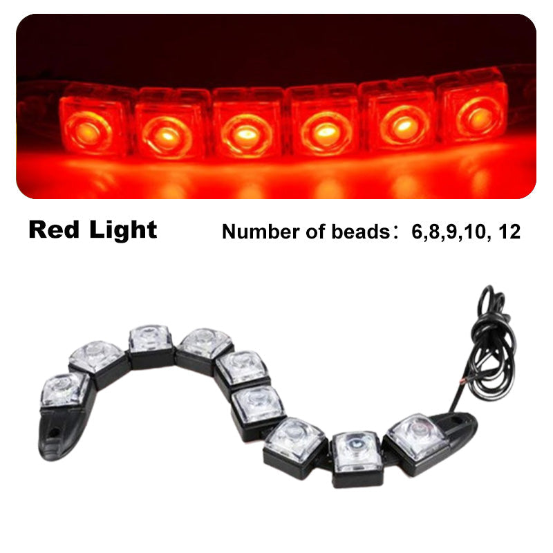 🔥 50% RABATT 💡 Flexibel LED-strip – dagsljusljus & blinkers i ett ✨ Enkel installation, säker & modern stil för bilen 🚗