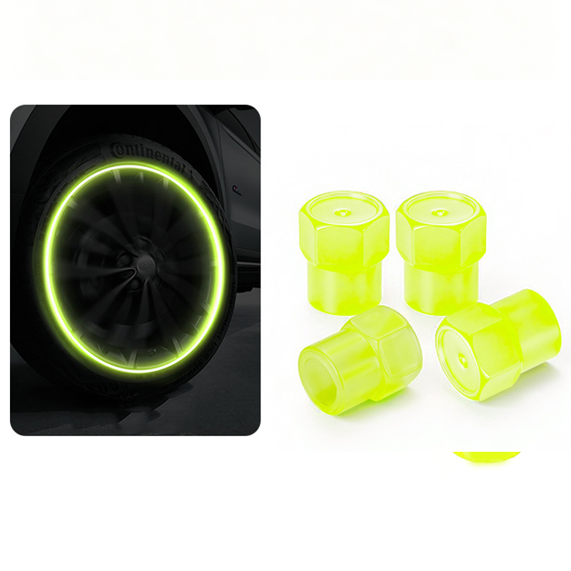 🔥 50% RABATT ⏰ Universella självlysande ventillock till däck 🚗✨ För bättre synlighet, säkerhet & cool stil på vägen 🌙