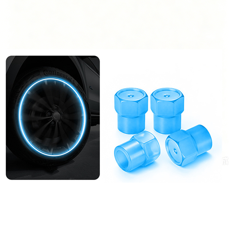 🔥 50% RABATT ⏰ Universella självlysande ventillock till däck 🚗✨ För bättre synlighet, säkerhet & cool stil på vägen 🌙