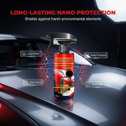 💥 50% RABATT 🚗 Nano Coating Spray – ge bilen en spegelblank finish ✨ Lätt att applicera, skyddar mot smuts & väder 🌿