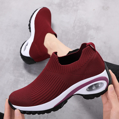 🔥 50% RABATT 👟🦶 Ortopediska mesh slip-on skor ✨ Ergonomisk dämpning, andningsbara & superbekväma för hela dagen 🌿