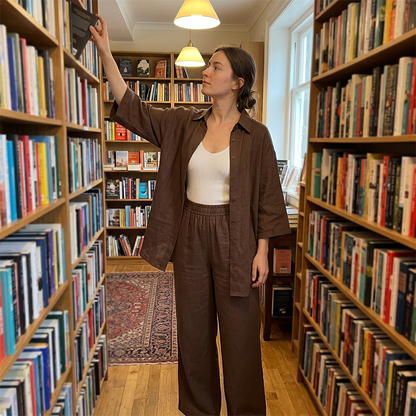 🔥 50% RABATT 👗 Casual 2-delat set för kvinnor – bekvämt, luftigt & stilrent ✨ Perfekt för vardag, hem eller utekvällar 🌿