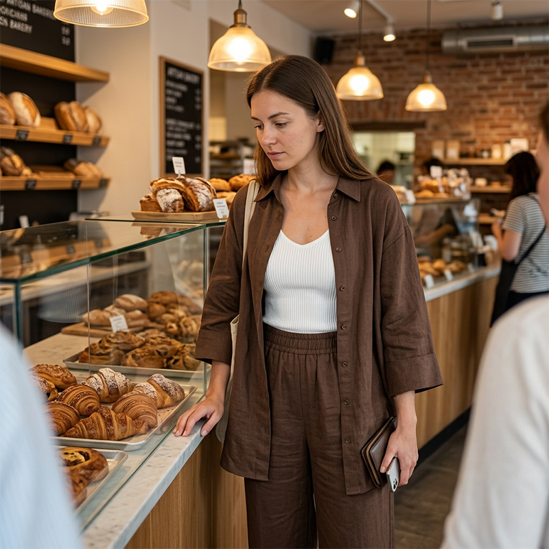 🔥 50% RABATT 👗 Casual 2-delat set för kvinnor – bekvämt, luftigt & stilrent ✨ Perfekt för vardag, hem eller utekvällar 🌿