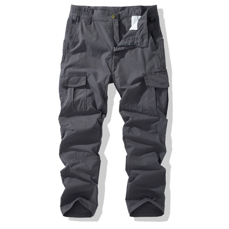 🔥 50% RABATT 👖 Herrarnas taktiska cargobyxor ⛰️ Ripstop-tyg, flera smarta fickor & komfort hela dagen – för arbete, friluftsliv och vardag 🔧