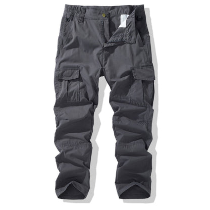 🔥 50% RABATT 👖 Herrarnas taktiska cargobyxor ⛰️ Ripstop-tyg, flera smarta fickor & komfort hela dagen – för arbete, friluftsliv och vardag 🔧