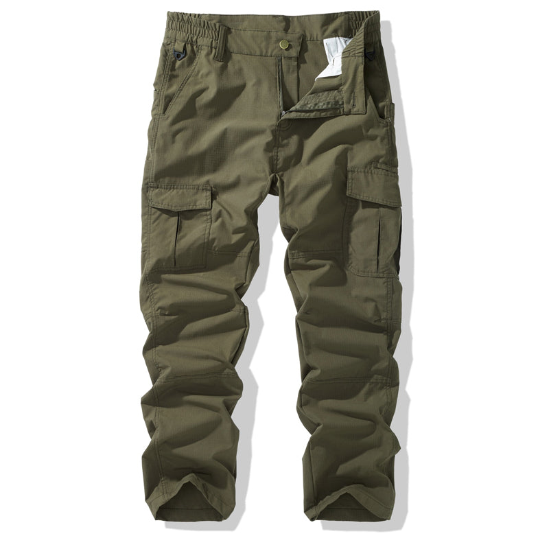 🔥 50% RABATT 👖 Herrarnas taktiska cargobyxor ⛰️ Ripstop-tyg, flera smarta fickor & komfort hela dagen – för arbete, friluftsliv och vardag 🔧
