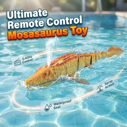 🔥 SOMMARDEAL – 50% RABATT 🦖💦 Fjärrstyrd Mosasaurus 🌊 Actionfylld vattenlek som får barnen att lägga undan skärmarna ✨