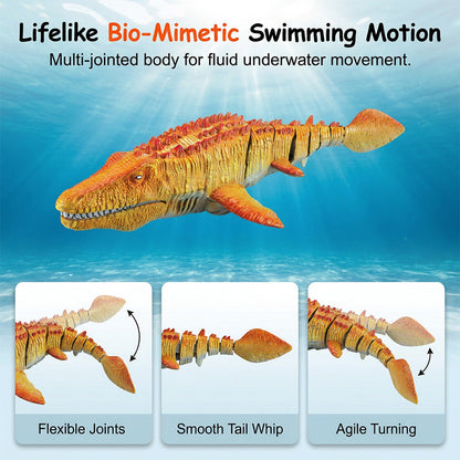 🔥 SOMMARDEAL – 50% RABATT 🦖💦 Fjärrstyrd Mosasaurus 🌊 Actionfylld vattenlek som får barnen att lägga undan skärmarna ✨