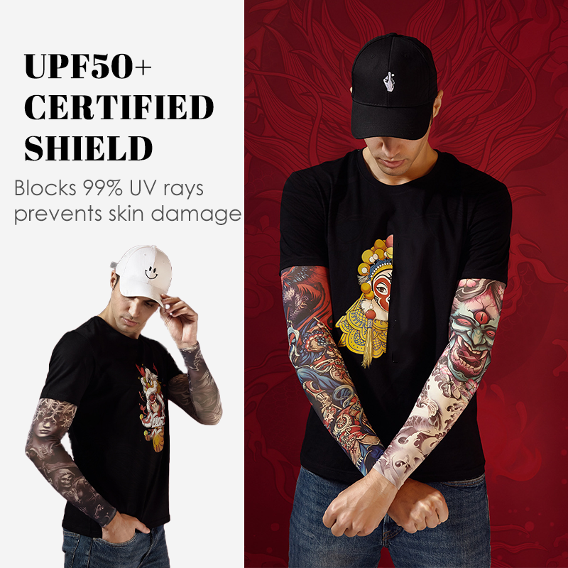 🔥 50% RABATT 🧊 Solskyddande & svalkande tatueringsärm ☀️ Andas, skyddar huden och håller dig bekväm hela dagen ✨