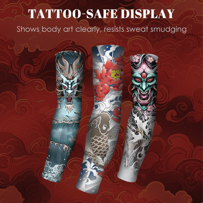 🔥 50% RABATT 🧊 Solskyddande & svalkande tatueringsärm ☀️ Andas, skyddar huden och håller dig bekväm hela dagen ✨