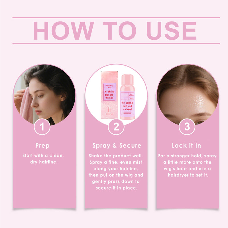 💥 50% RABATT 💎 Lace Melt Spray för peruker ✨ Ger ett sömlöst, naturligt hårfäste – lätt, snabbt & proffsigt resultat 👑