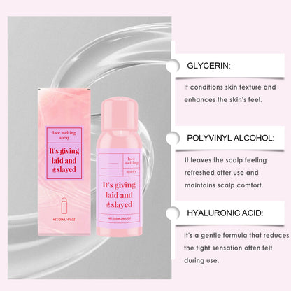 💥 50% RABATT 💎 Lace Melt Spray för peruker ✨ Ger ett sömlöst, naturligt hårfäste – lätt, snabbt & proffsigt resultat 👑