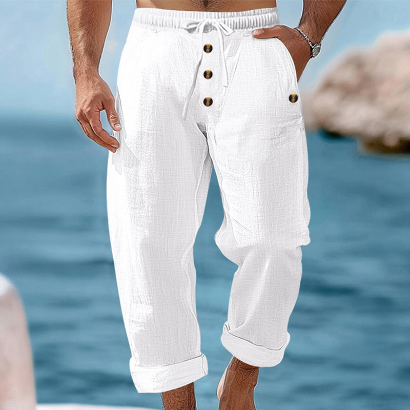 🔥 HALVA PRISET 🌿👖 Casual linnebyxor för vardag & semester – avslappnad passform som ger maximal komfort hela dagen ☀️