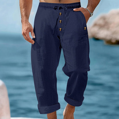 🔥 HALVA PRISET 🌿👖 Casual linnebyxor för vardag & semester – avslappnad passform som ger maximal komfort hela dagen ☀️