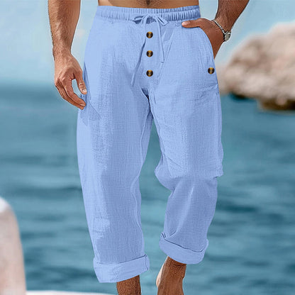 🔥 HALVA PRISET 🌿👖 Casual linnebyxor för vardag & semester – avslappnad passform som ger maximal komfort hela dagen ☀️