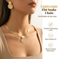 🎁Novità 2026: SCONTO DEL 60%💥Set collana e orecchini in stile moderno-chic – Finitura dorata, design geometrico e leggero – perfetto per un tocco di eleganza quotidiano o come regalo – include pezzi coordinati per un look raffinato 💫