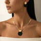 🎁Novità 2026: SCONTO DEL 60%💥Set collana e orecchini in stile moderno-chic – Finitura dorata, design geometrico e leggero – perfetto per un tocco di eleganza quotidiano o come regalo – include pezzi coordinati per un look raffinato 💫
