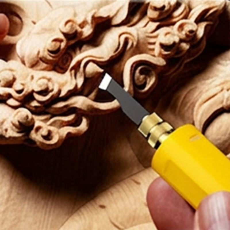 🔧✨ 50% RABATT NU! All‑i‑ett elektriskt snidarset – kraftfull, precisionsstyrd & sladdlös för trä, linoleum & DIY-projekt 🎨