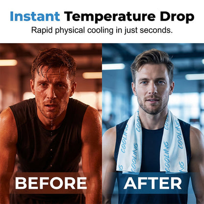 ⌛Köp 10 få 20 gratis - 🔥Snabbkylande sporthandduk – Lindring för gym, löpning och utomhusbruk🔥❄️