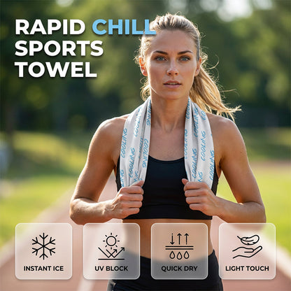 ⌛Köp 10 få 20 gratis - 🔥Snabbkylande sporthandduk – Lindring för gym, löpning och utomhusbruk🔥❄️