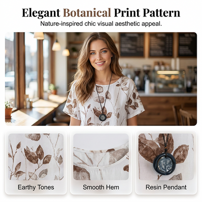 Enkelt tryckt t-shirtset