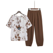 Enkelt tryckt t-shirtset
