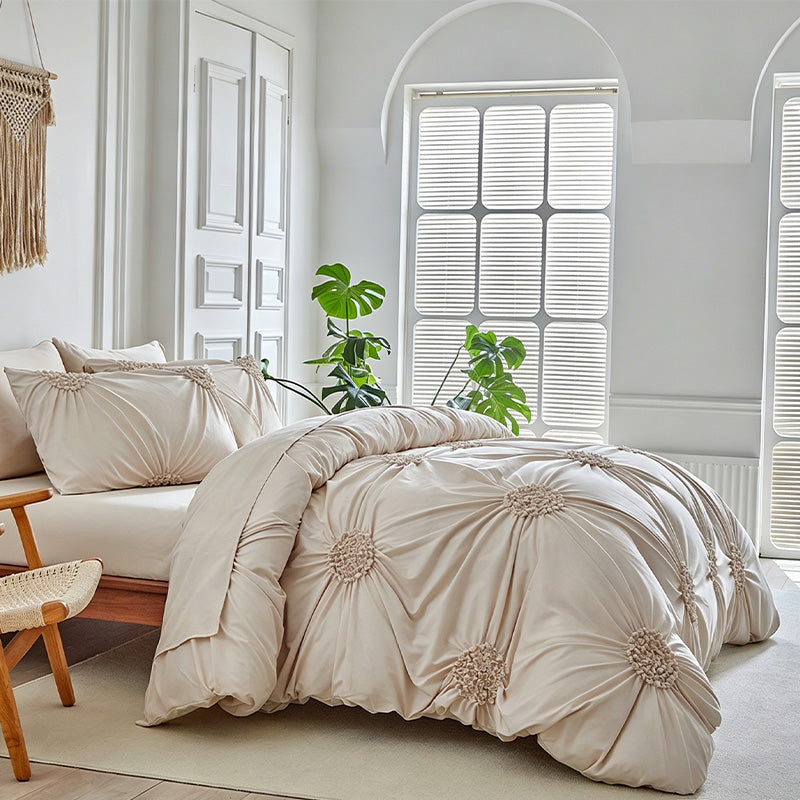 🛏️ 50% RABATT NU! Elegant nypveck påslakanset – premium blandtyg & lyxig textur – perfekt för en god natts sömn 🌙✨