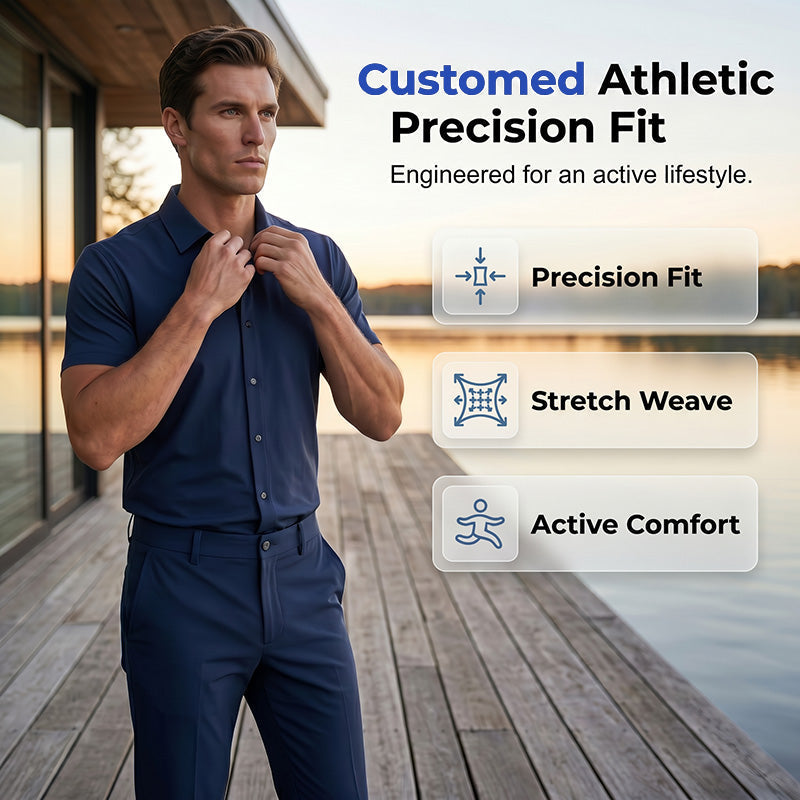 💼👞🕴️ TIDSBEGRÄNSAD 50% RABATT! Smart Casual Tvådelad Set – Lätt Kavaj & Byxor, Skrynkelfritt, Mångsidigt – Perfekt för Affärsresor, Smart Casual-kontor eller Middagsmöten 🍽️✨