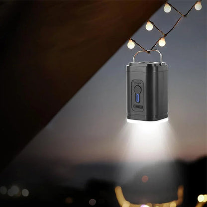 ⏳Tidsbegränsat erbjudande⏰Uppladdningsbar campingluftpump – LED-ljus och snabb uppblåsning – Kompakt och bärbar – Perfekt för luftmadrasser, pooler eller däck 🔋✨