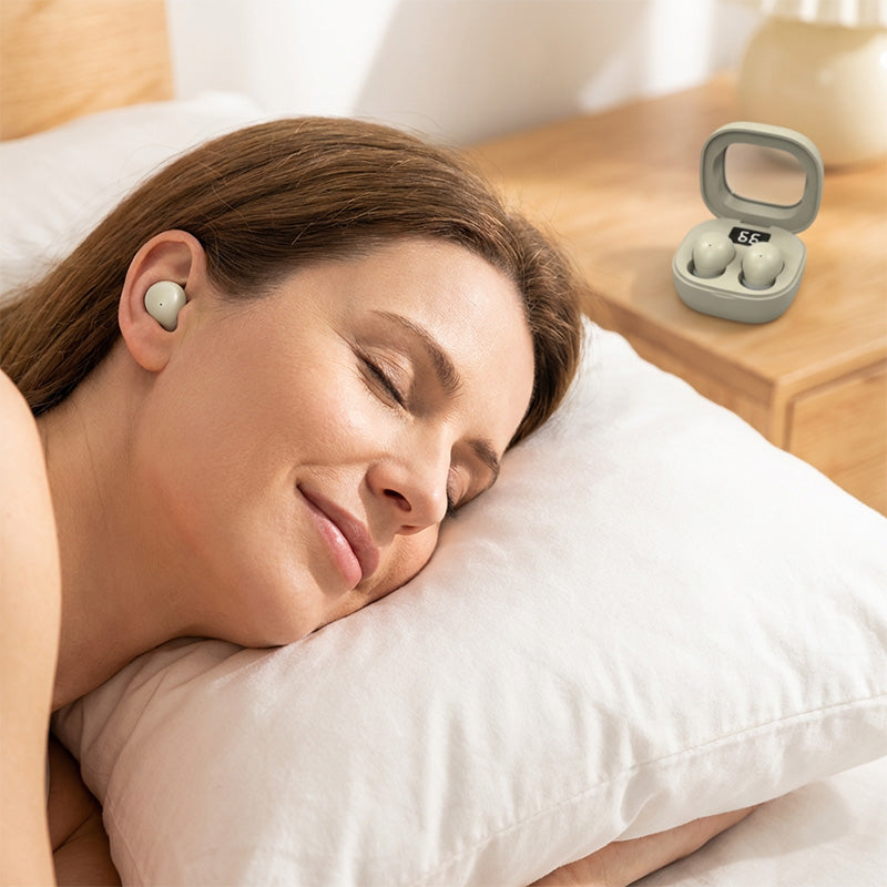 🎧Trådlösa mini-öronsnäckor med laddningsfodral med digital LED-display🎶✨