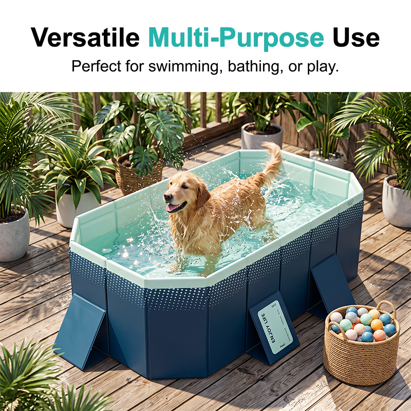 🥳HET REA 2026🥳💞50 000+ SÅLDA!👵❤️ Förtjockad, ej uppblåsbar pool – njut av roliga vattenaktiviteter och svalka dig hemma på sommaren.