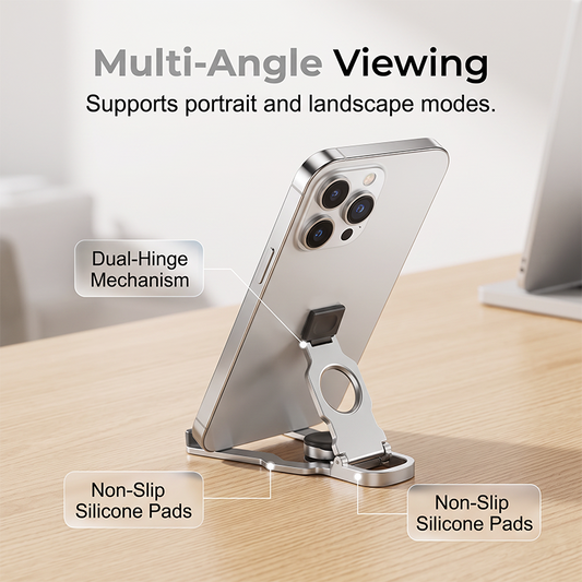⌛✨Limited-Time Offer-3-IN-1 SPINNER PHONE STAND - Small Size, Big Convenience📱