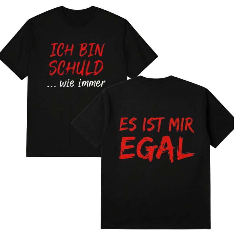 👕 Få 50 % rabatt nu! Rolig t-shirt med slogan – iögonfallande tryck fram och bak – andningsbart premiumtyg – det perfekta valet för avslappnade utflykter och att starta ett samtal ✨
