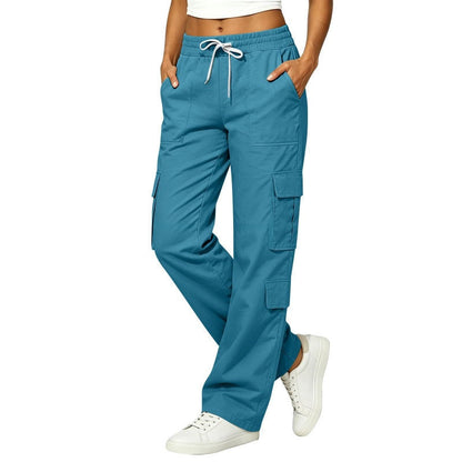 🔥 50% RABATT! ✨ Trendiga cargobyxor för kvinnor – Komfort, smarta fickor & perfekt vardagsstil 🤍