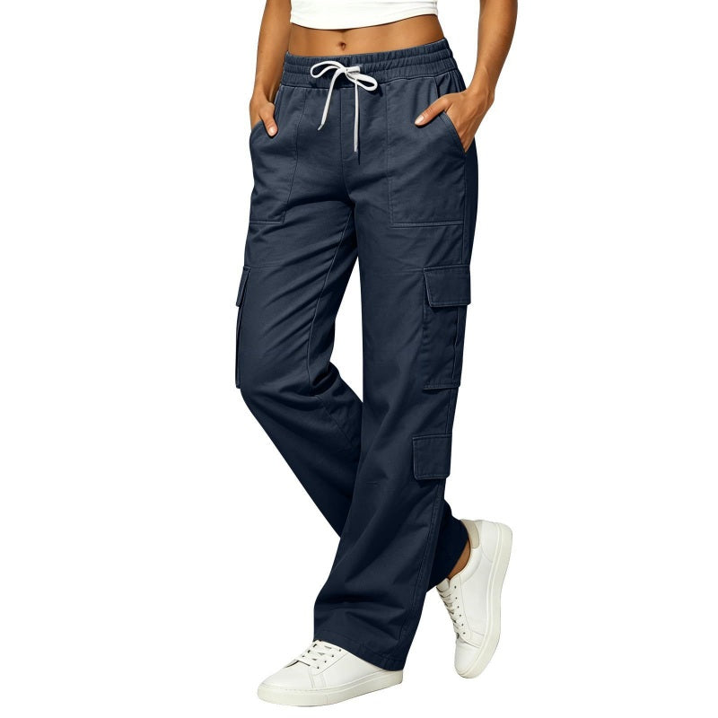 🔥 50% RABATT! ✨ Trendiga cargobyxor för kvinnor – Komfort, smarta fickor & perfekt vardagsstil 🤍