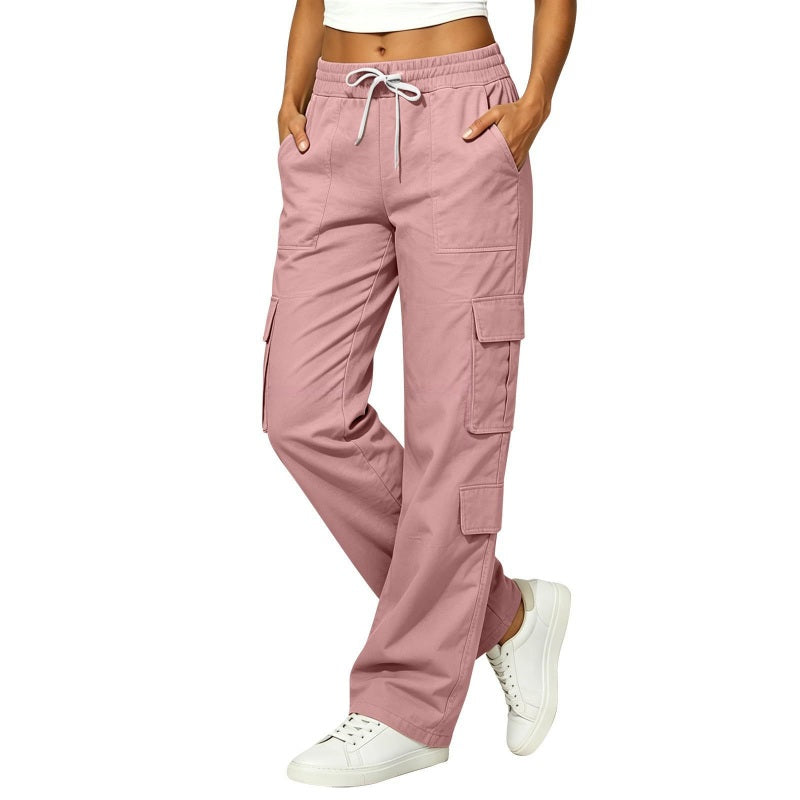 🔥 50% RABATT! ✨ Trendiga cargobyxor för kvinnor – Komfort, smarta fickor & perfekt vardagsstil 🤍