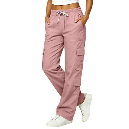 🔥 50% RABATT! ✨ Trendiga cargobyxor för kvinnor – Komfort, smarta fickor & perfekt vardagsstil 🤍
