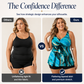 🏖️Saldi Estivi 54% OFF💐Costume da Bagno Due Pezzi Tankini Taglie Forti con Pantaloncini da Nuoto per Donna
