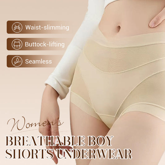 Mutande da donna traspiranti stile boyshort