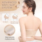 Reggiseno senza cuciture con chiusura frontale e spalline regolabili