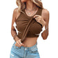 Canotta a Coste da Donna con Reggiseno Incorporato