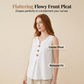 Gilet sans manches en coton et lin à col en V pour femme