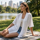 Cardigan d'été léger pour femme